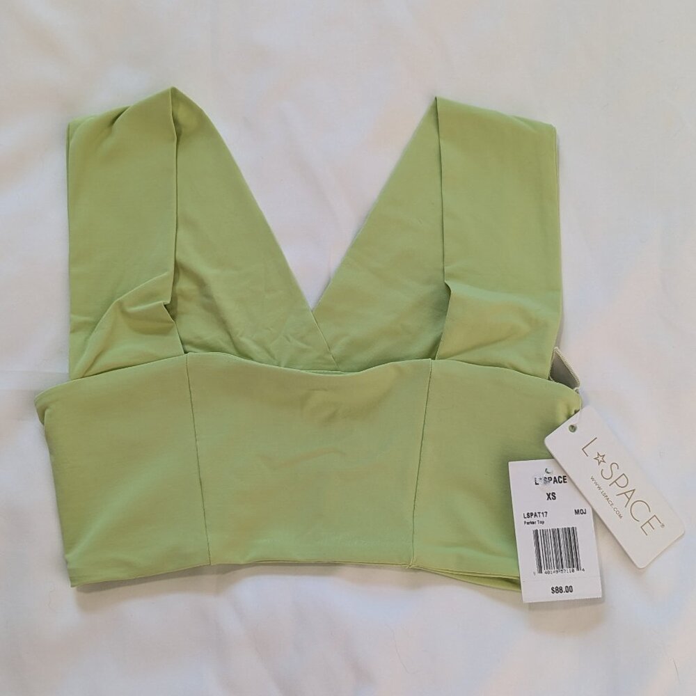 NWT L*Space Mojito Parker Bikini Top XS